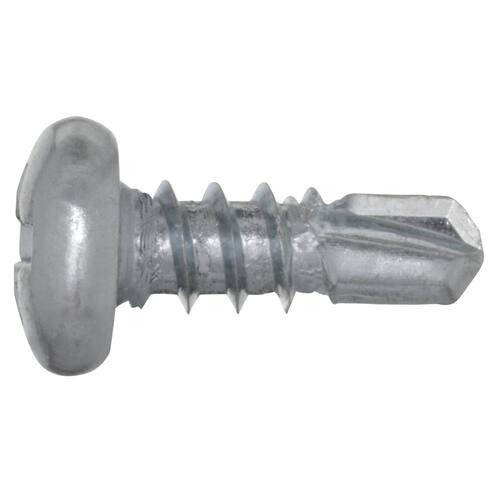 Sheet Metal Screws #6 3/8 in Pan Head Phillips Zinc Plated (100-Pack)