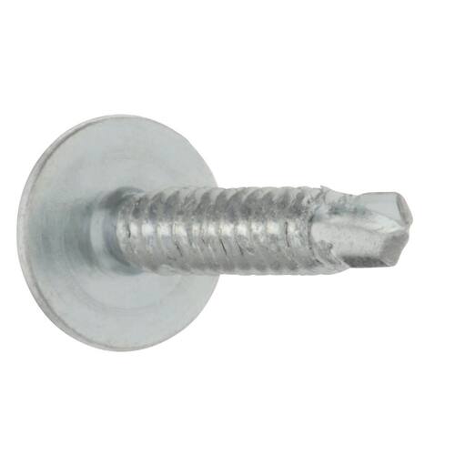 Sheet Metal Screws #8 3/4 in Truss Head Phillips Zinc Plated (100-Pack)