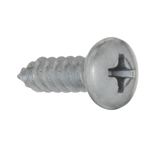 Sheet Metal Screws #7 5/8 in Pan Head Phillips Zinc Plated (25-Pack)