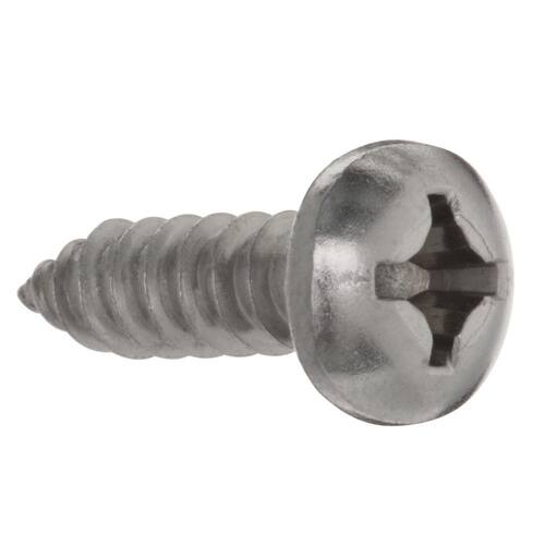 Sheet Metal Screw Stainless Steel Phillips Pan Head 3/4 in. (50-Pack)