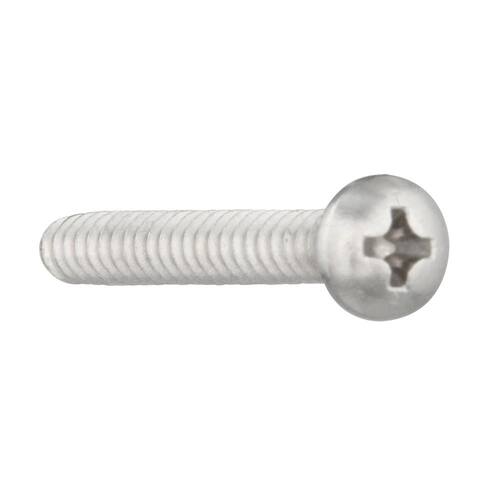 Sheet Metal Screws #10 2 in Pan Head Phillips Stainless (20-Pack)