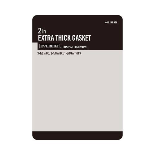 Gasket Extra Thick 2 in. Fits Toilet Flush Valve 2 in.