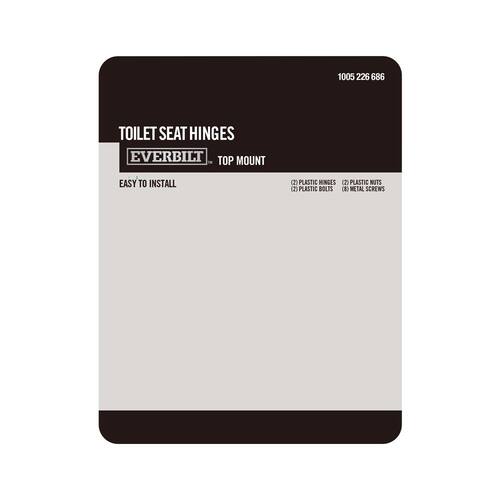 Toilet Seat Hinges Top Mount 3