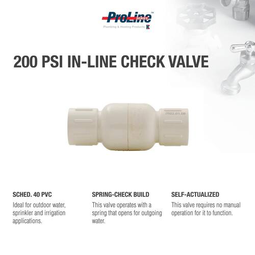 PVC Pressure Regulating 3/4 in. FIP x FIP PSI-200