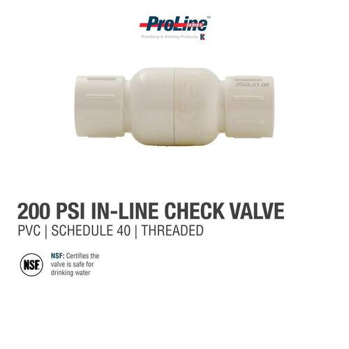 PVC Pressure Regulating 3/4 in. FIP x FIP PSI-200