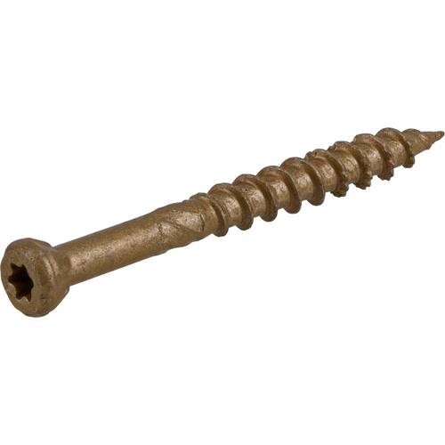 Wood Screw #8 x 1-5/8  in. Trim Head Torx Corrosion Resistant (1042-Pack)