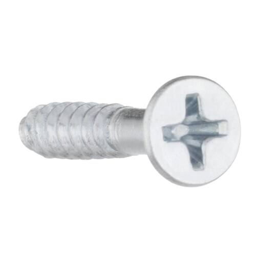 Wood Screw #8 x 1 in. Flat Head Phillips Zinc Plated (100-Pack)