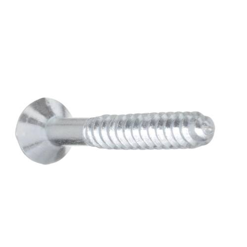 Wood Screw #8 x 1-1/2  in. Flat Head Phillips Zinc Plated (100-Pack)