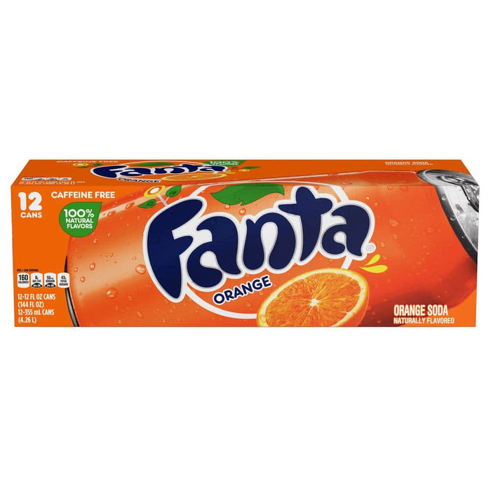 Fanta 12 oz. Orange Soda Fridge Pack (12-Pack)