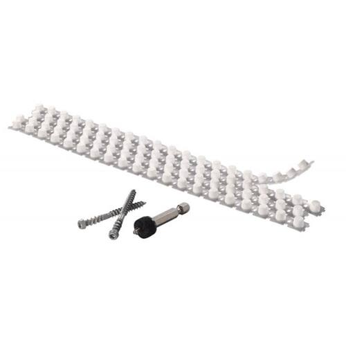 Collated Cortex Hidden Fastening System for AZEK Trim Torx 2 inch Cortex screws and plugs Traditional, 50 LF