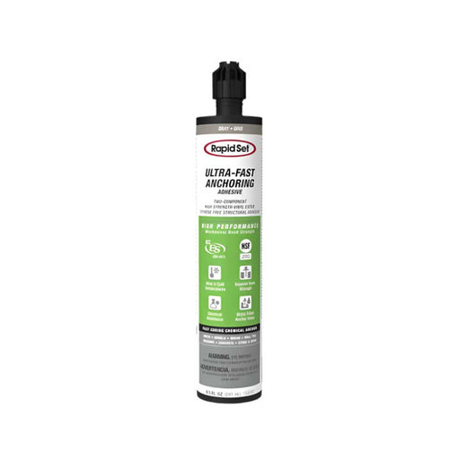 Ultra-Fast Anchoring Adhesive 9.5 oz. Grey Rapid Set