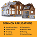 ISO Insulation Mats Applications