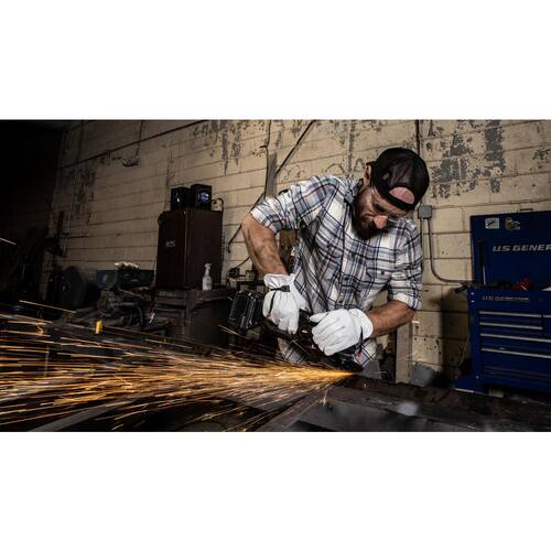 Work Gloves Large Cowhide Leather