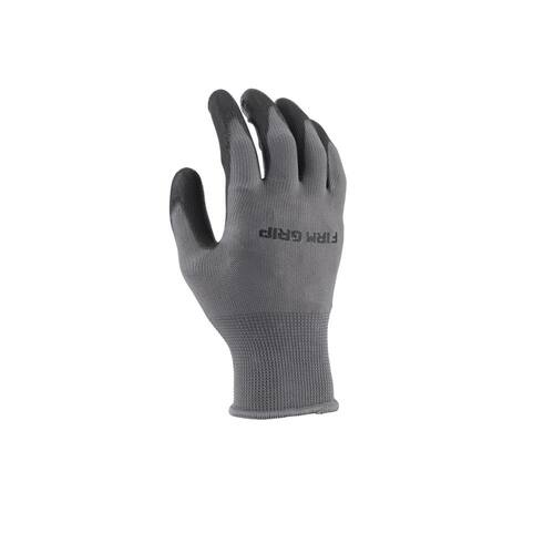 Work Gloves Large Polyurethane Grip 4-Pack