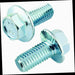 Bolt M6-1 x 10 mm Zinc Hex Head Metric Serrated Flange (2 per Bag)