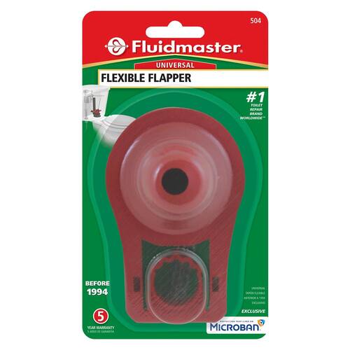 Toilet Tank Flapper Universal Flexible Frame 2 in. Chlorine Resistant 504, Quantity: 1 piece.