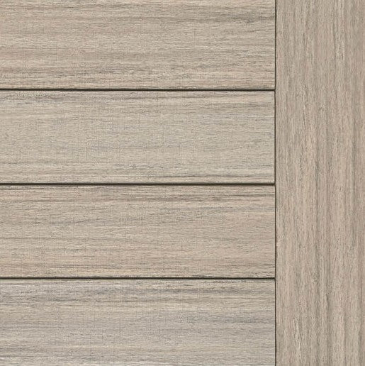 Composite Decking 1 in. x 6 in. x 16 ft. French White Oak Grooved Edge Board