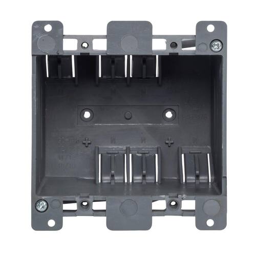 Electrical Switch/Outlet Box 2-Gang Old Work 25 cu. in.