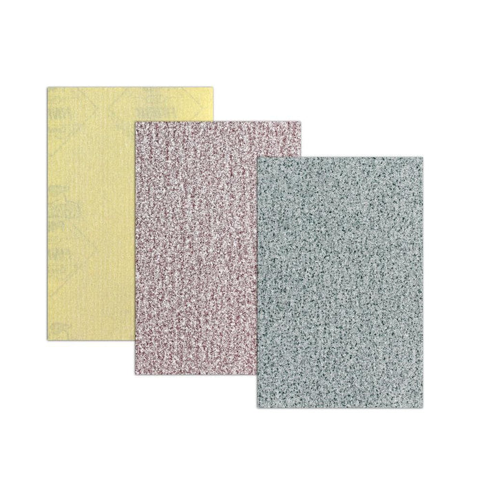 Sandpaper Sheets 80/120/220-Grit 5 in. x 2-5/8 in. (6-Pack) 6