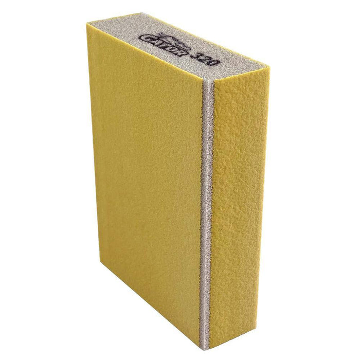 Sanding Sponge 320-Grit 5 in. x 3 in. x 1 in. Single Angle 9