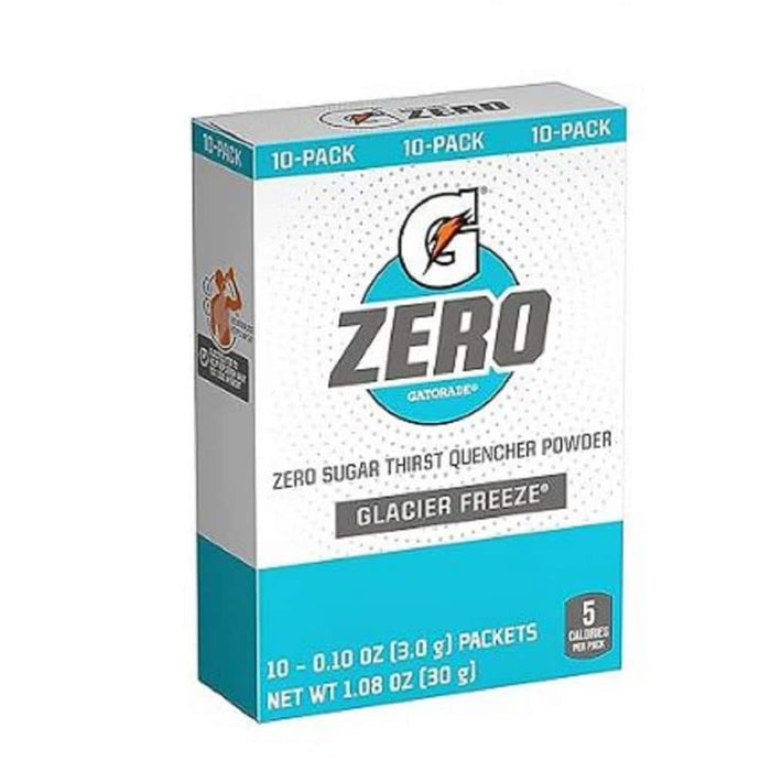 Gatorade Hydration, G-Zero Glacier Freeze, 10 ct.