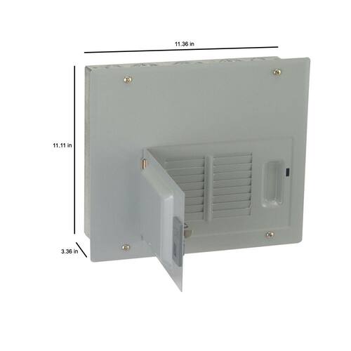 Circuit Breaker 125 Amp 8-Space 16-Circuit Circuit PowerMark Plus Indoor Main Lug Panel