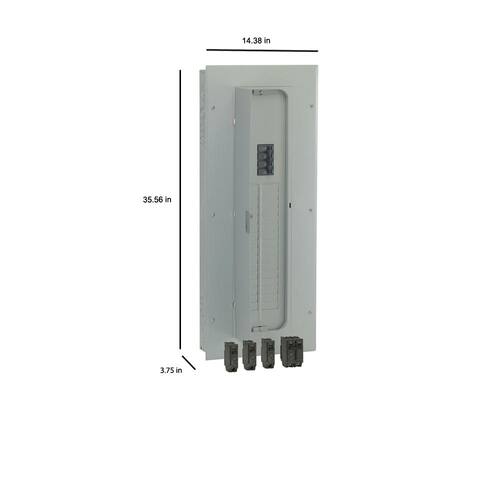 Circuit Breaker 200 Amp 32-Space 64-Circuit Main Indoor Load Center Contractor Kit