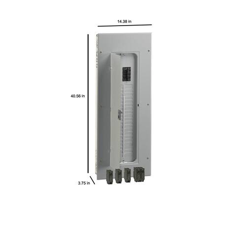 Circuit Breaker 200 Amp 40-Space 80-Circuit Main Indoor Load Center Contractor Load Center and Kit