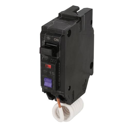 Circuit Breaker 15 Amp Single-Pole Q-Line Dual Function Arc Fault/GFCI