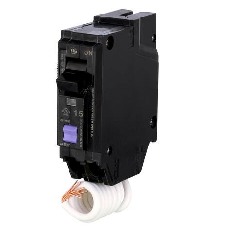 Circuit Breaker 15 Amp Single-Pole Q-Line Dual Function Arc Fault/GFCI