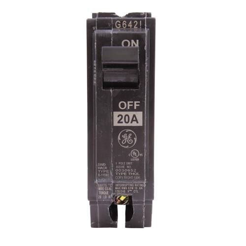 Circuit Breaker 20 Amp 1 in. Single-Pole Circuit Q-Line