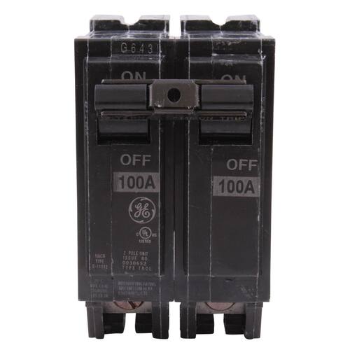 Circuit Breaker 100 Amp 2 in. Double-Pole Circuit Q-Line