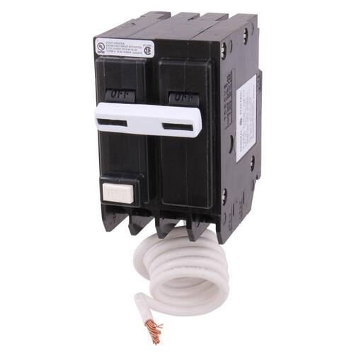 Circuit Breaker 30 Amp Pole Double Ground Fault with Self-Test