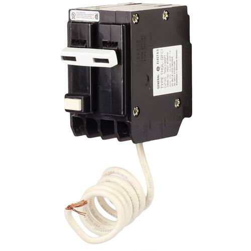 Circuit Breaker 50 Amp Pole 240-Volts Double Ground Fault with Self-Test