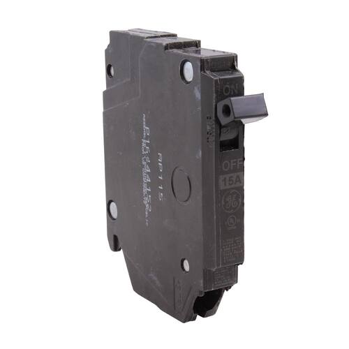 Circuit Breaker 15 Amp in. Single-Pole Circuit Q-Line 1/2