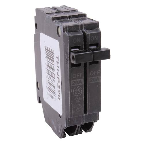 Circuit Breaker 20 Amp 1 in. Double-Pole Circuit Q-Line