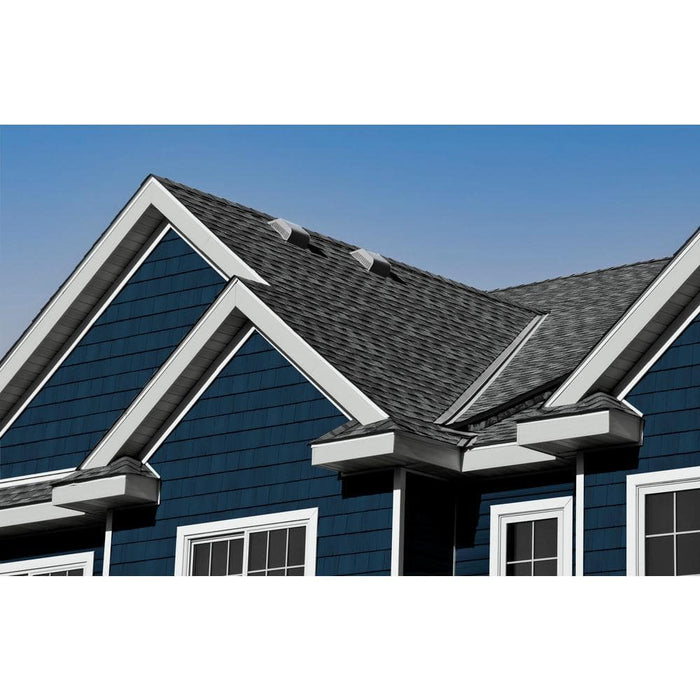Red Rising Sprayed Edges Drip Edge Flashing 1-1/4 in. x 2-1/4 in. x 10 ft. L-90 Hemmed ...