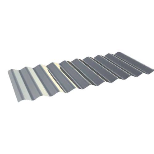 Roof Panel, Corrugated, Galvanized Steel, 29-Gauge, 12 ft.