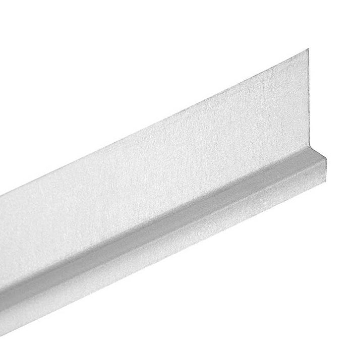 Z Bar Flashing 1/2 in. x 10 ft. Galvanized Steel Metallic 28-Gauge