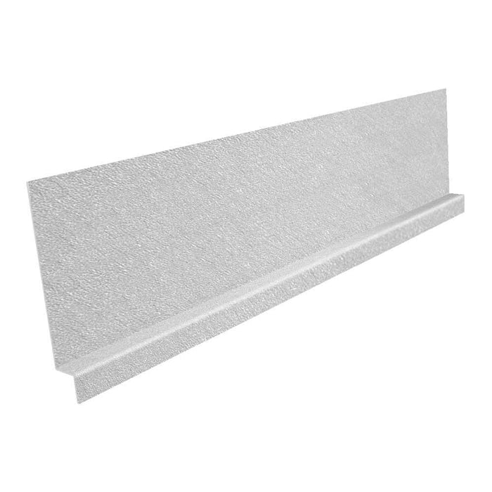 Z Bar Flashing 3/8 in. x 10 ft. Galvanized Steel Metallic 28-Gauge