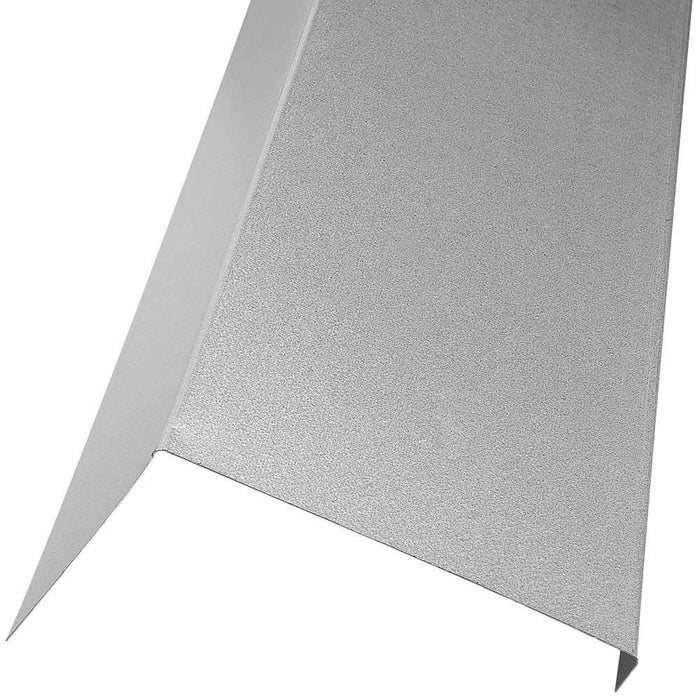 Rain Diverter 3-1/2 in. x 6 in. x 1/2 in. x 10 ft. Tile Pan Galvanized Steel Metallic 26-Gauge