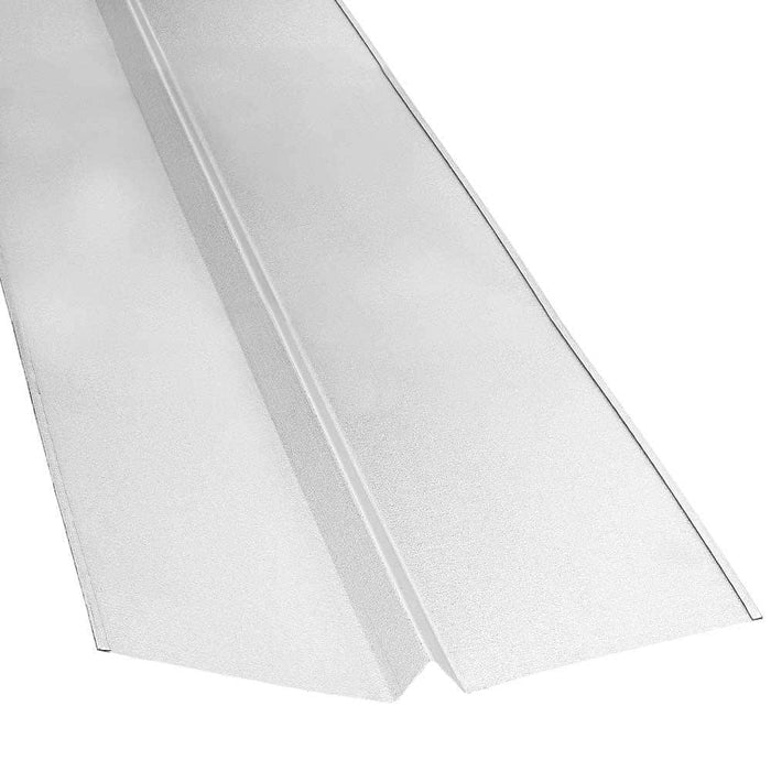 W-Valley 24 in. x 10 ft. Galvanized Steel Metallic 26-Gauge