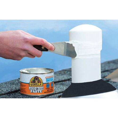 Patch and Seal Paste, Waterproof, White, 16 oz.