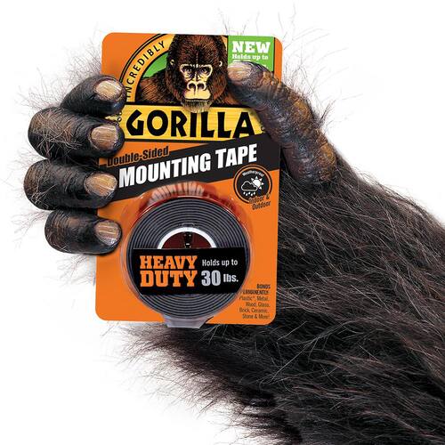 Black Heavy Duty Mounting Tape 1 in. x 1.67 yd.