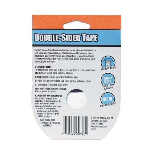 Double Sided Cloth Tape 1.41 in. x 8 yds.