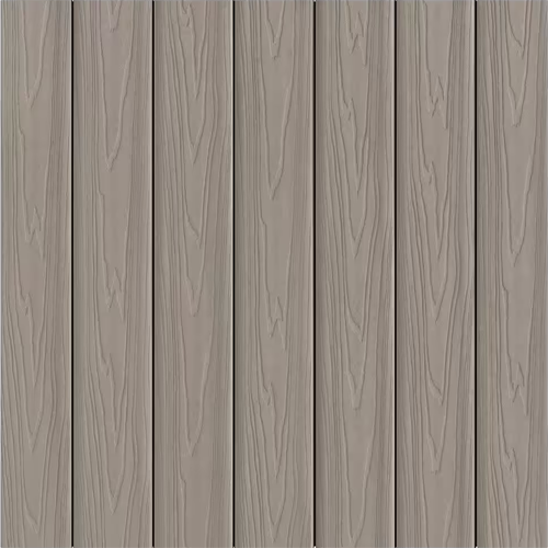 Composite Decking Board 1 in. x 5-1/4 in. x 16 ft. Stone Gray 2