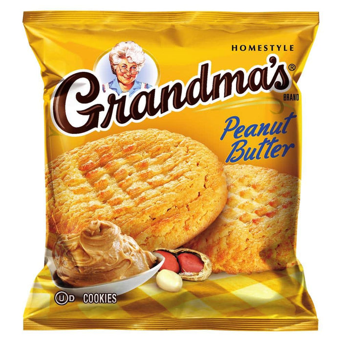 Grandma's Grandmas 2.85 oz. Big Peanut Butter Cookies