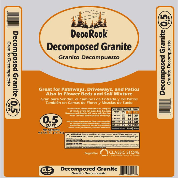 Landscape Rocks 1/4 in. - 1/2 in. Granite Brown 0.5 cu.ft. 42 lb