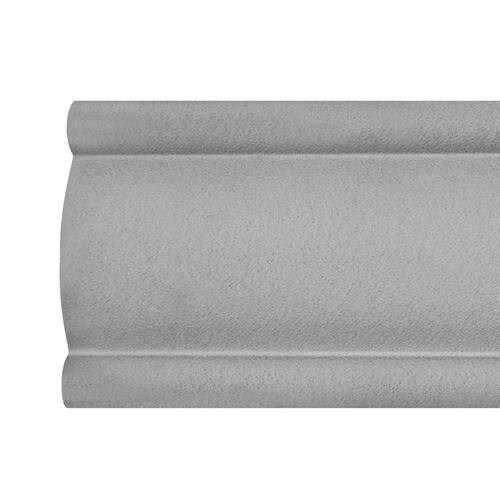 Composite Trim Moulding  5-1/2 in. x 2 in. x 8 ft. Gray Spanish 132