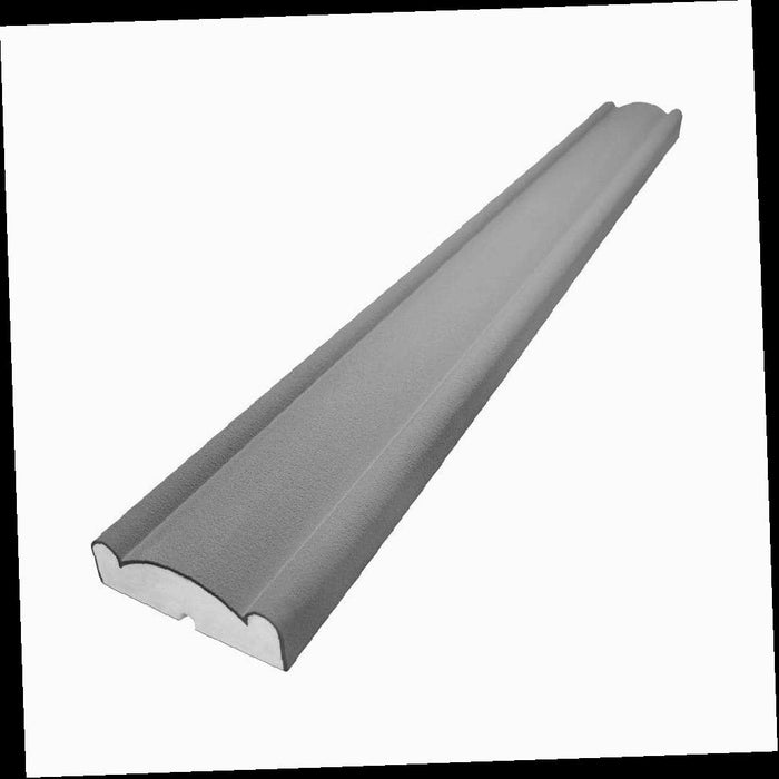 Composite Trim Moulding 8 ft. x 5-1/2 in. x 2 in. Gray Spanish 132, 8 ft.